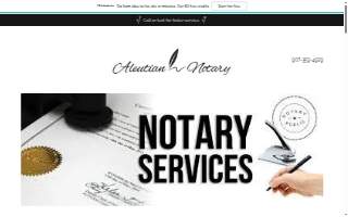Aleutian Notary of Chalkyitsik