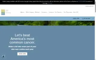 Alaska Center for Dermatology of Eek website