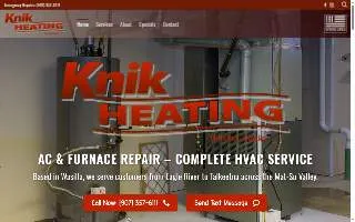 Knik Heating, LLC of Allakaket website