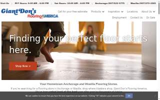 Giant Dons Flooring America of Chitina
