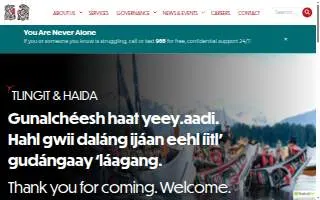 Tlingit & Haida's Community & Behavioral Services Healing Center of Chitina website
