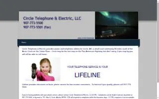 Circle Telephone & Electric website