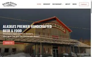 Silver Gulch Brewing & Bottling Co. of Clam Gulch website