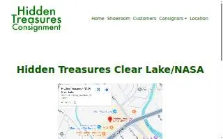 Hidden Treasures of Clear website
