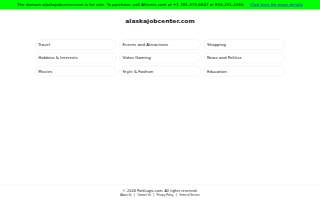 Alaska Job Center Network