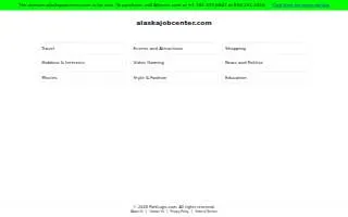 Alaska Job Center Network of Copper Center website