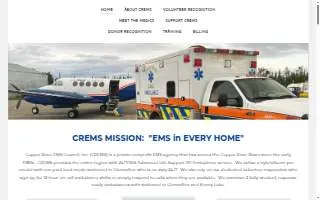 Copper River EMS Council Inc website