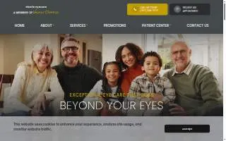Eberle Eyecare website