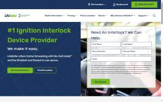 LifeSafer Ignition Interlock