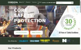 Cordova Eye Care website