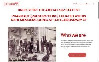 The Pillbox Drug Co of Crooked Creek website
