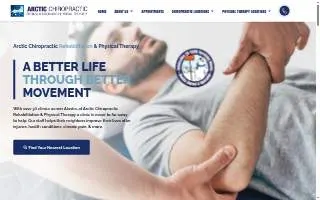 Arctic Chiropractic Delta Junction website