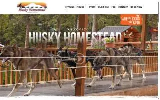 Husky Homestead website