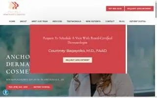 Anchorage Dermatology & Cosmetics of Cooper Landing website