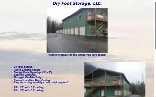 Dry Foot Storage website
