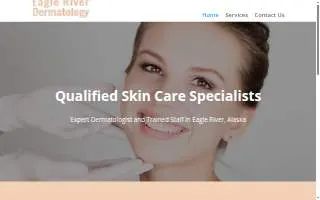 Eagle River Dermatology website