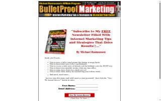 Bulletproof Marketing