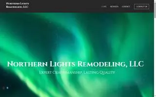 Northern Lights Remodeling, LLC website