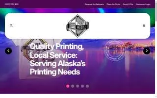 Alaska Tab & Bind Inc website