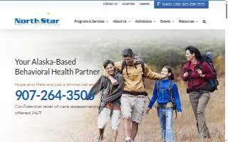 North Star Behavioral Health of Eek website