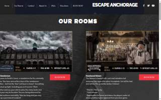 Escape Anchorage website