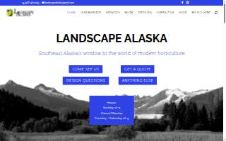 Landscape Alaska of Ekwok