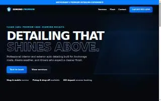 Dimond Premium Detailing of Emmonak website