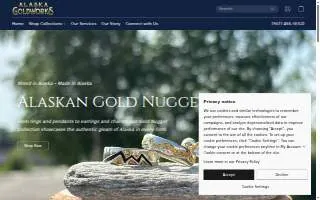 Alaska Goldworks LLC of Ester website