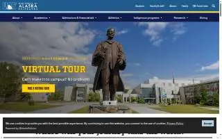 University of Alaska Fairbanks website