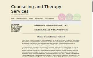 Counseling and Therapy Services, Jennifer Danhauser, LPC