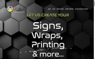 Pixel Press Design website
