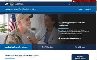 Alaska VA Healthcare System of Fort Richardson website
