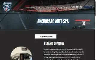 Anchorage Auto Spa website