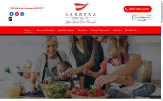 Barrera Dental PC of Fort Wainwright website