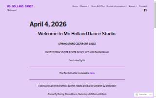 Mo Holland Dance Studio Inc of Fort Wainwright