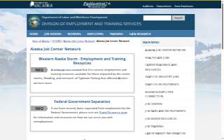 State of Alaska Employment Services