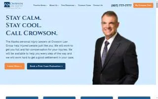 Crowson Law Group of Gakona website