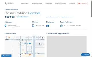 Classic Collision of Gambell website