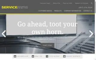 Service Business Printing of Gambell website