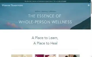 Wisdom Traditions Counseling Services LLC of Gambell website