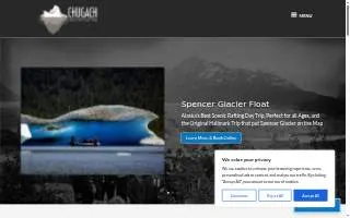 Chugach Adventures website