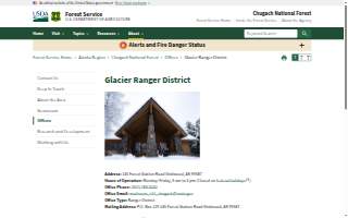 Chugach National Forest Glacier Ranger District