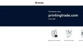 Printing Trade Company of Gustavus website