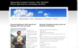 Talking with Ty Speech Therapy LLC. of Gustavus