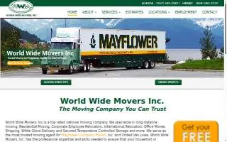 World Wide Movers, Inc. of Gustavus website