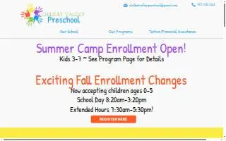 Chilkat Valley Preschool website