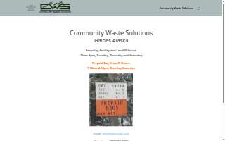 Community Waste Solutions