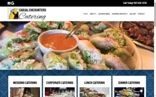Casual Encounters Catering of Holy Cross website