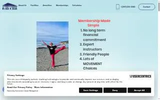 Bay Club website