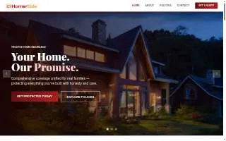 Homer Seaside Properties website